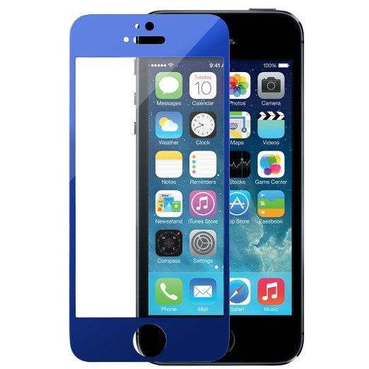 Tempered glass screen protector for the iPhone 5s